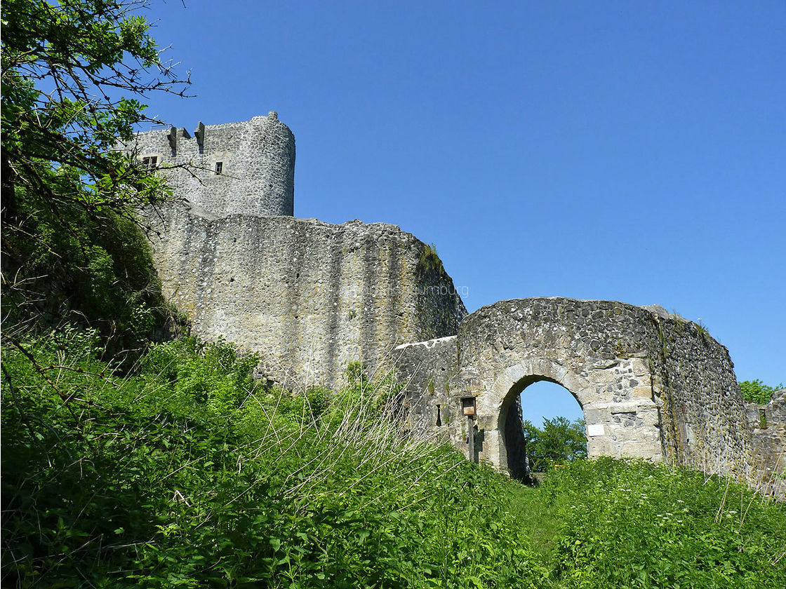 Die Weidelsburg bei Naumburg (Foto: Karl-Franz Thiede)